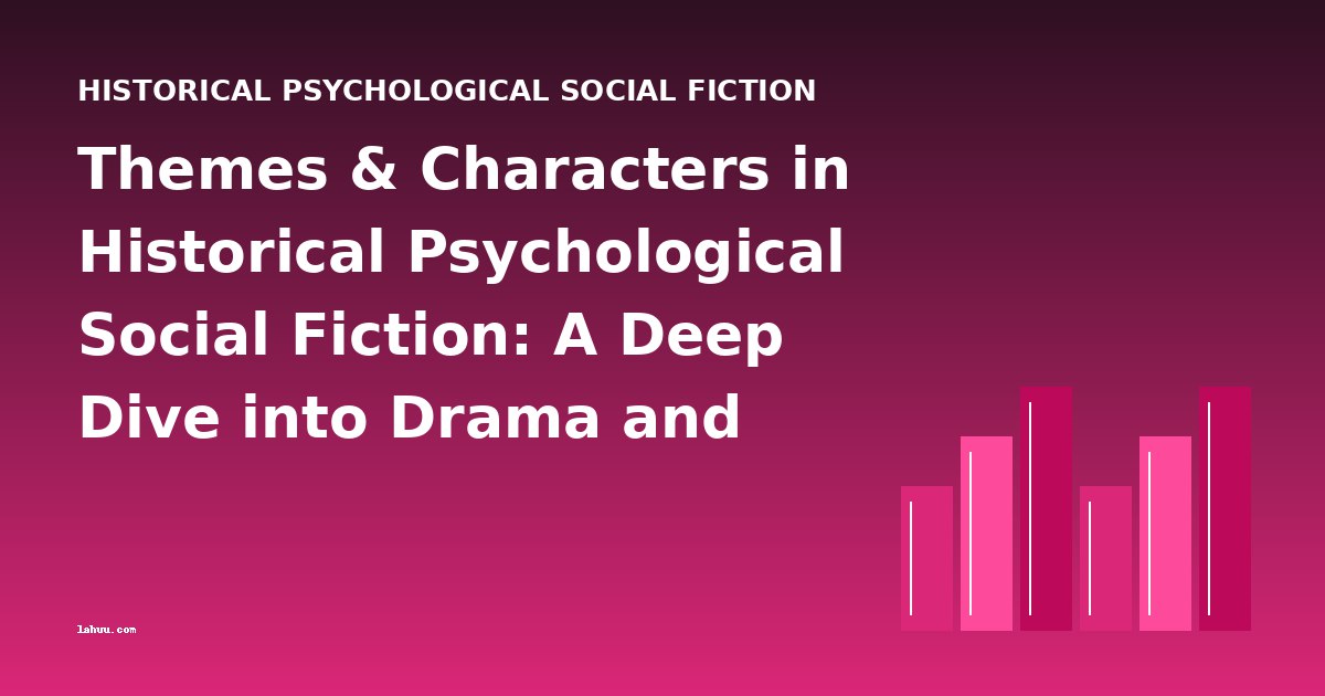 Themes & Characters in Historical Psychological Social Fiction: A Deep Dive into Drama and Society
