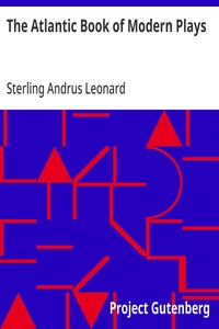 Cover of The Atlantic Book of Modern Plays — A Closer Reading