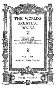 Cover of The World's Greatest Books — Vol...