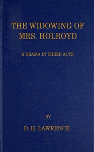 Cover of The Widowing of Mrs. Holroyd: A Drama in Three Acts — Background and Themes