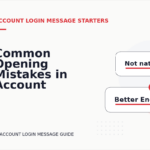 Common Opening Mistakes in Account Login Messages